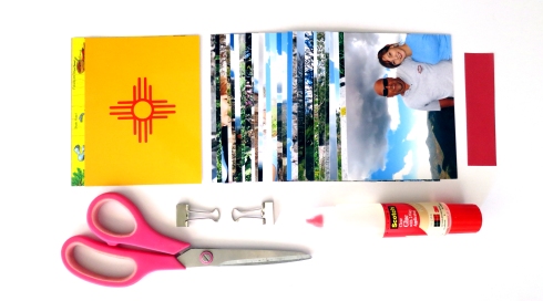#DIY postcard photobook by makingmondays.wordpress.com