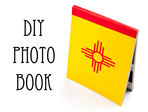 #DIY postcard photo book by Making Mondays